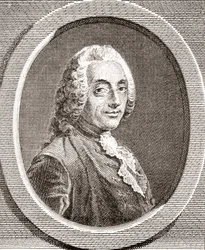 François-Augustin de Paradis de Moncrif, 1687-1770. Franse schrijver en dichter. Uit Les Heures Libres gepubliceerd 1908.