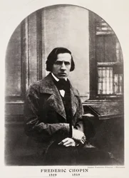 Frédéric Chopin (1810-49), gegraveerd naar een daguerreotypie