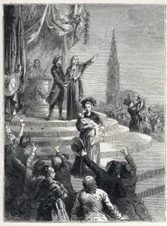 Franse Revolutie - Fête de la Fédération in Straatsburg