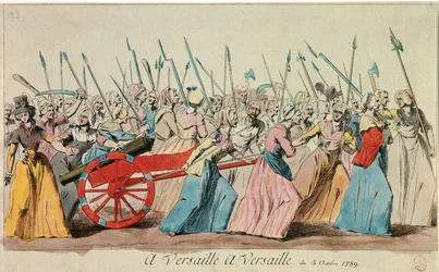 Franse Revolutie: De Mars van de Vrouwen naar Versailles op 5 oktober