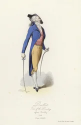 Franse duellist, tijd van het Directoire