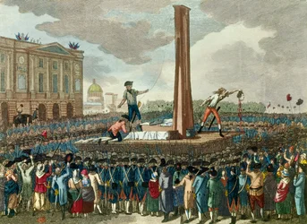 Franse revolutie: executie van koning Lodewijk XVI