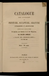 Frontispice voor de catalogus van de Salon des Refusés, 1863