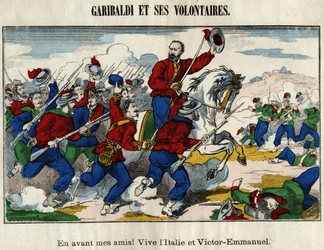 Giuseppe Garibaldi en vrijwilligers