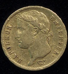 Gouden munt van 20 francs (Napoleon) uit 1813