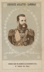 Grootvorst Wladimir-Alexandrovitch, eerste broer van de tsaar