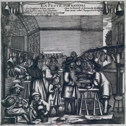 Hammarkt, Franse prent
