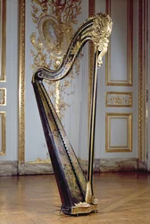 Harp behorend tot Koningin Marie Antoinette
