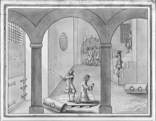 Henri II, Hertog van Montmorency onthoofd in Toulouse op 30 oktober 1632