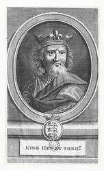 Hendrik II, Koning van Engeland (gravure)