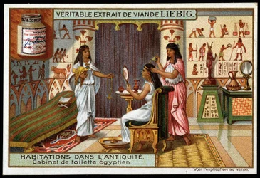Huizen in de oudheid: Egyptische badkamer