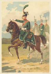 Paardenjagers, Officier in 1804