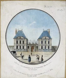 Hotel de Boisgelin, voorheen van Sully - gravure