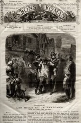 Illustratie uit de roman 