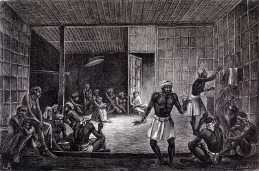 Illustratie gepubliceerd in de editie van 1862 van 