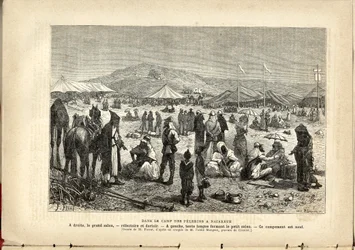 In het kamp van de pelgrims in Nazareth., Anoniem, De Pelgrim