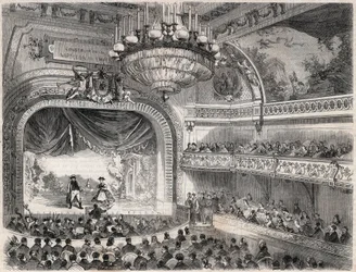 Inhuldiging van het theater van de stad Vichy op 2 juli