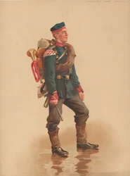 Infanterie Regt Hornist, Feldmarchmassig