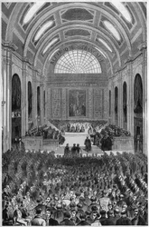 Instelling van de Magistratuur: beëdigd op 3 november 1849 in Parijs.