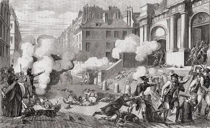 Opstand van de dag van 13 Vendemiaire, Jaar IV, 5 oktober 1795, uit 