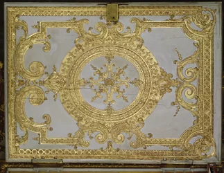 Interieur van een Kapel, Het Orgel in de stijl van Lodewijk XIV