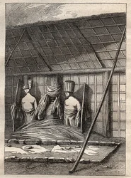 Interieur van een Morai d