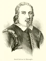 Jacob Boehme de theosoof (gravure)