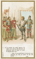 Jan II, koning van Frankrijk, gevangene van de Engelsen, 1360