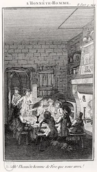 De eerlijke man (gravure)