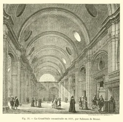 De Grote Zaal herbouwd in 1622, door Salomon de Brosse