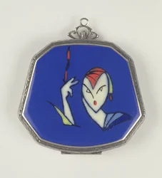 La Mode Femme Fatale Poederdoos, Frans, 1920-30