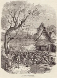 La Soule, in Basse - Normandië, pub 28 februari 1852