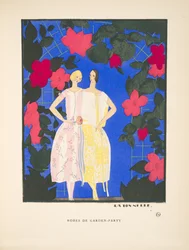 La Tonnelle, uit een collectie modeplaten