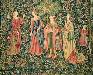 La Vie Seigneuriale: De Promenade, Loire Werkplaats, ca. 1500