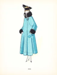 Damesmode, 1915