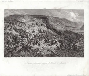 Het Franse leger neemt de Teniah van Mouzaia in