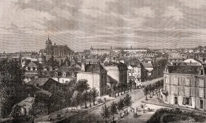Le Mans - Pays de la Loire - gravure in 