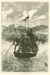 De oversteek van de Lys