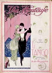 Le Tango, komedie van meneer en mevrouw Jean Richepin - in "Happy Life" van 05/01/1914