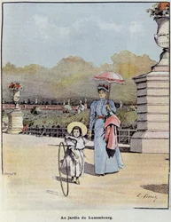 De tuin van Luxemburg - in 