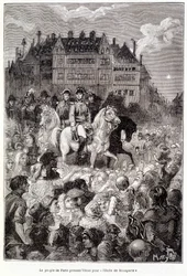 Le peuple de Paris prenant Venus pour 