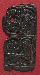 Leren Paneel, ca. 1350-1400