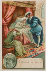 Leonardo da Vinci, Italiaanse renaissancekunstenaar, wetenschapper en schrijver (1452-1519)