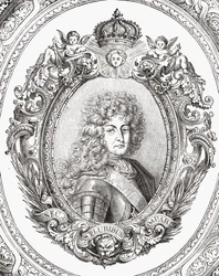 Lodewijk XIV (1638-1715) uit 