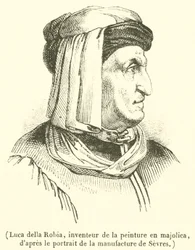 Luca della Robia, uitvinder van de majolica schilderkunst