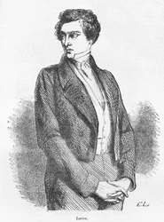 Lucien de Rubempre, illustratie uit 