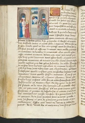 Pagina uit Cent Nouvelles Nouvelles, c.1461-62