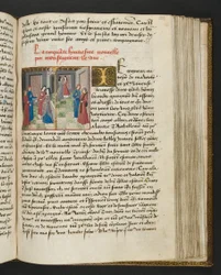 Pagina uit Cent Nouvelles Nouvelles, c.1461-62