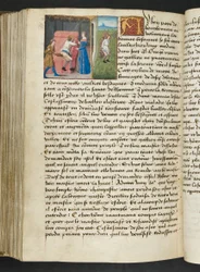 Pagina uit Cent Nouvelles Nouvelles, c.1461-62