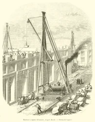 Stoommachine (gravure)